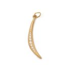 Crescent Diamond Flow Charm