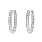 Delicate Small Oval Hoop Earrings