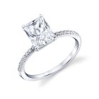 Emerald Cut Engagement Ring - Roux