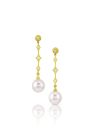 18K South Sea Pearl Drop Earrings