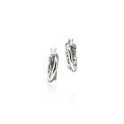 Crossover Hoop Earrings