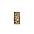 "XOXO" ID Tag Charm