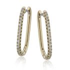 Diamond Hoop Earring