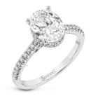 Underhalo Engagement Ring