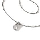 Surf Pave Pendant Necklace