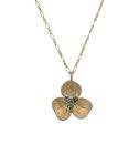 Pansy Flower Necklace