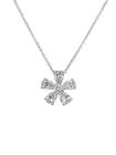 Diamond Flower Pendant