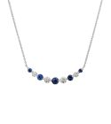 Sapphire & Diamond Necklace