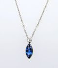 Marquise-Cut Blue Sapphire Necklace