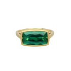 Green Tourmaline Ring