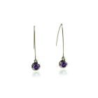 Amethyst Drop Earrings