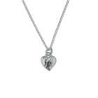 Hammered Heart Pendant