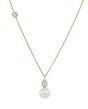 Akoya Pearl & Diamond Necklace