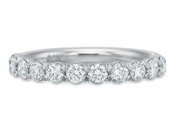 Platinum Flush Fit Wedding Band
