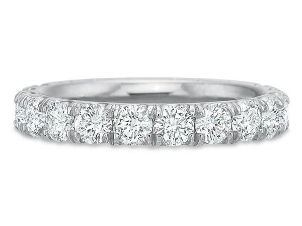 Platinum Comfort Fit Wedding Band