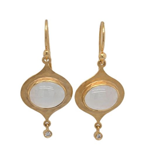 Moonstone Drop Earrings