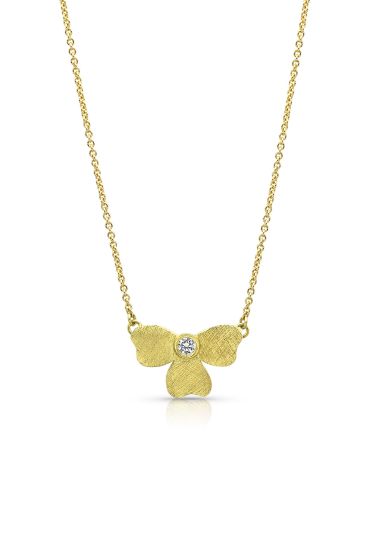 Half Flower Pendant