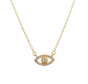 Diamond Evil Eye Pendant