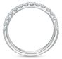 18K White Gold Diamond Band