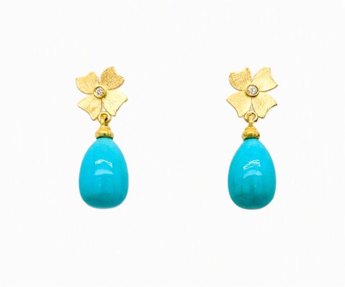 Turquoise Drop Earrings