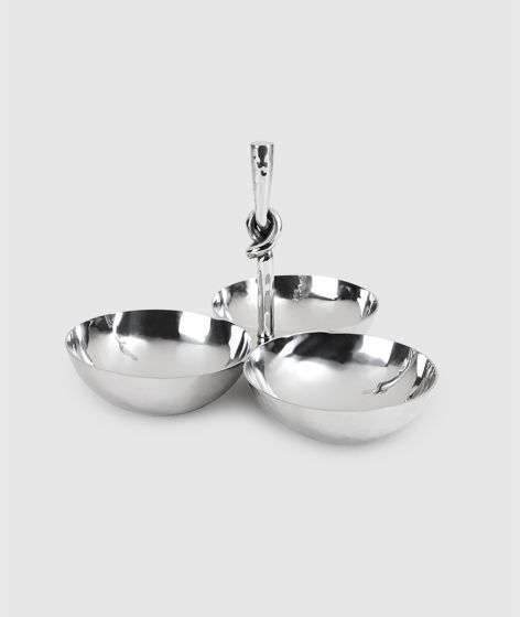 Helyx 3 Bowl Snack Set w/Knot