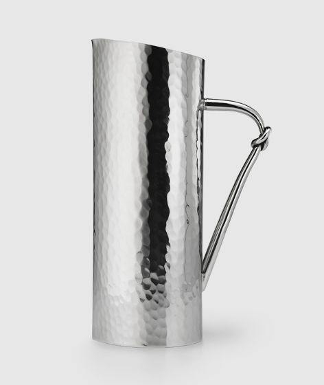 Helyx Water Pitcher w/Knot Handle 12″