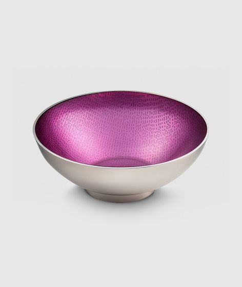 Symphony Pink Orchid Round Bowl