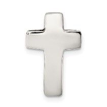 Sterling Silver Slide Cross Pendant