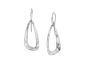 "Misty" Elongated Triangle Earrings