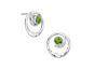 Peridot Posy Earrings