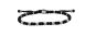 Macrame Knots Silver Bracelet