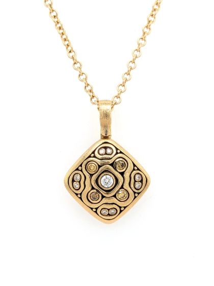 Diamond "Cushion" Pendant