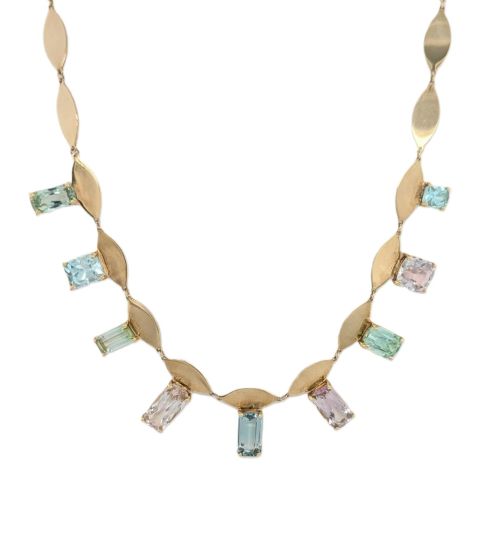 Multi-Colored Sapphire Necklace